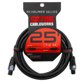 25 Foot Twist Lock Connector Speaker Cable