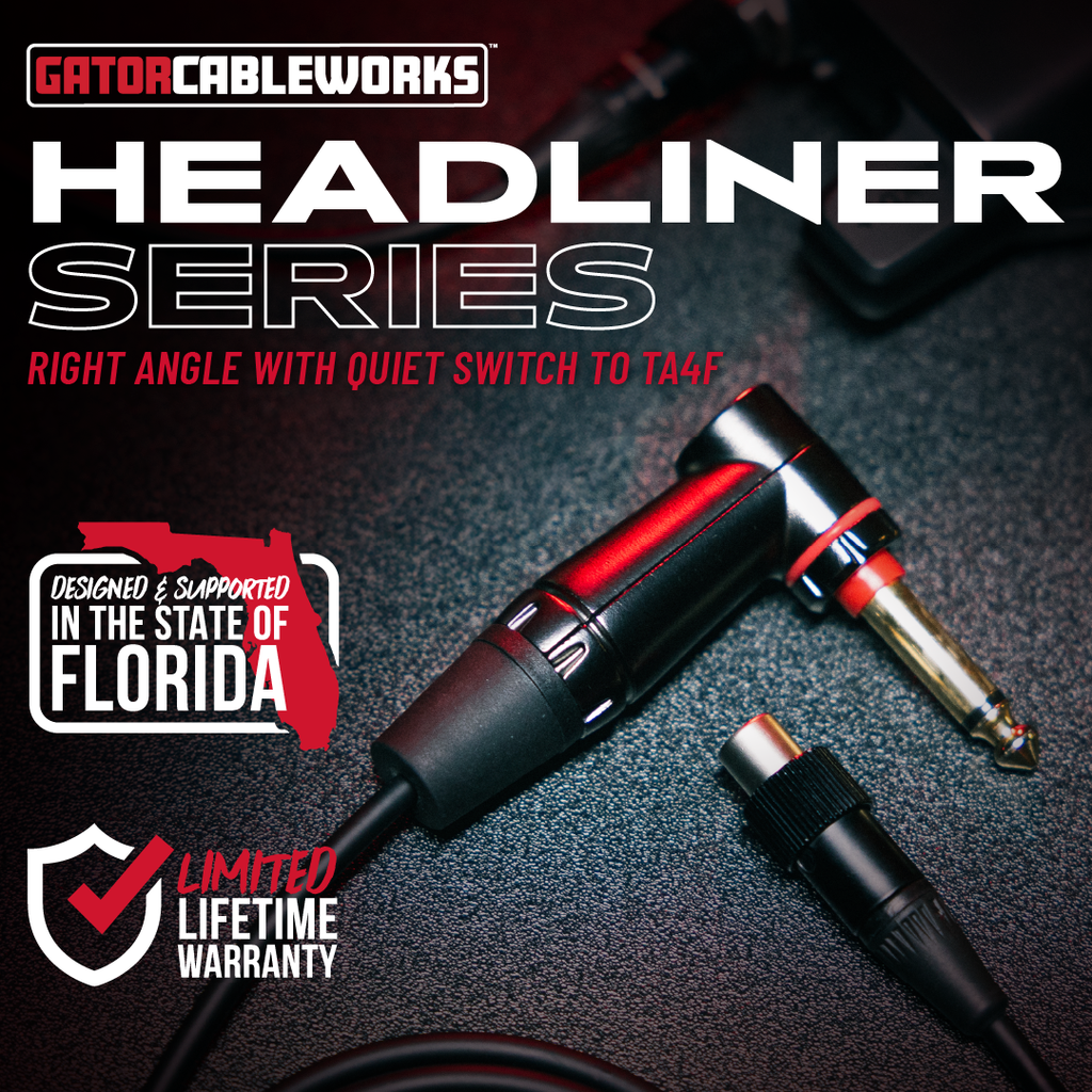 Headliner RA Wireless Instrument Cable - 3 foot