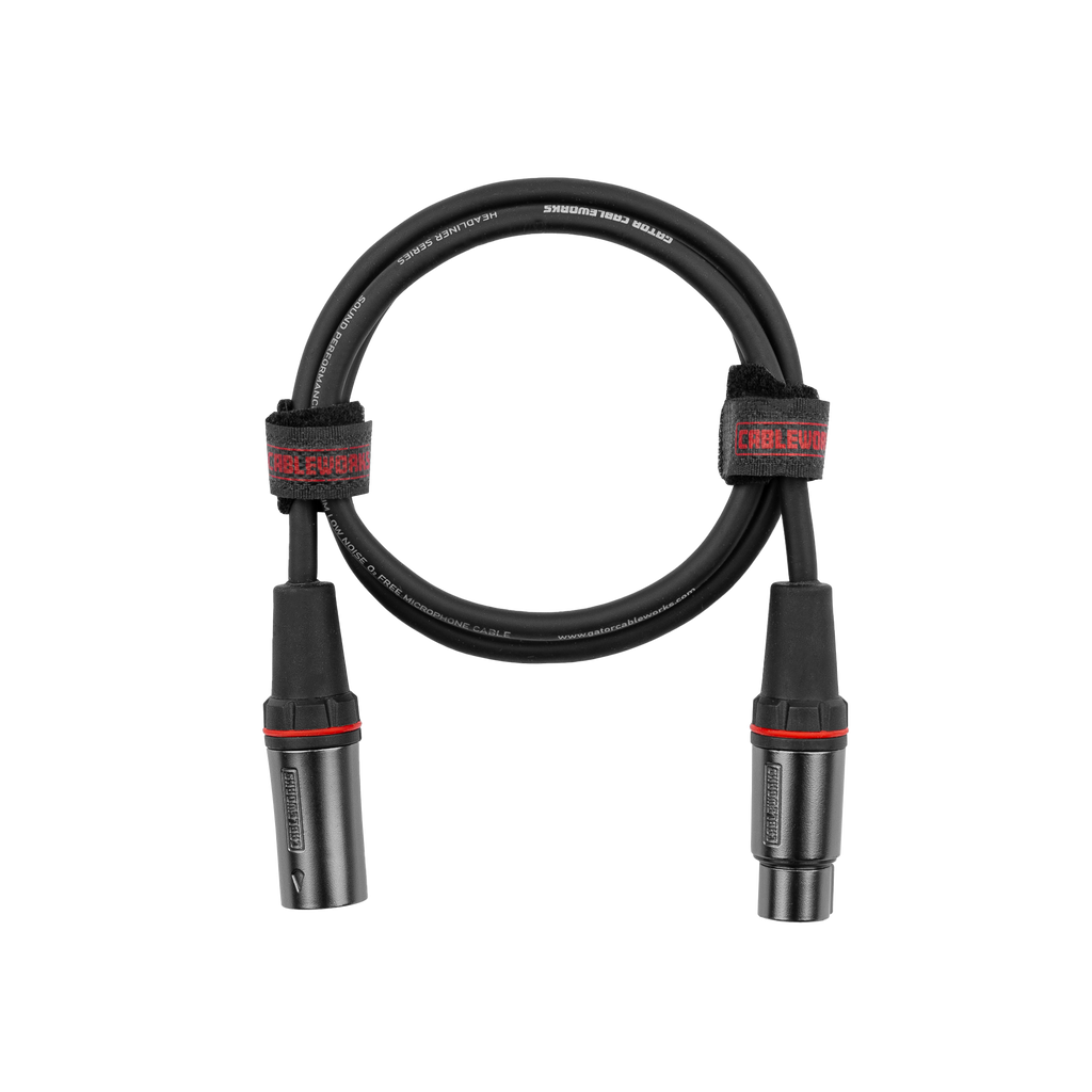 3 Foot XLR Microphone Cable - Headliner