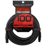 100 Foot XLR Microphone Cable - Headliner