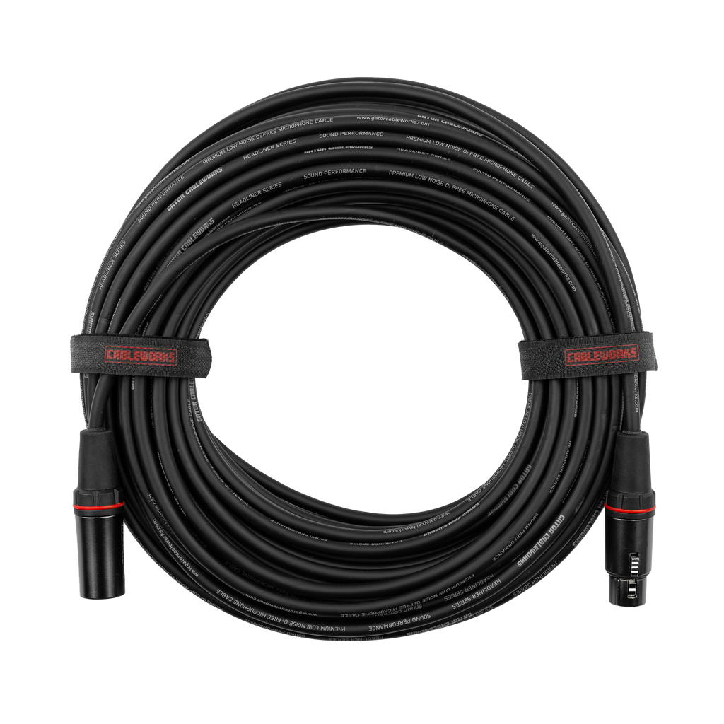 100 Foot XLR Microphone Cable - Headliner