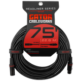 75 Foot XLR Microphone Cable - Headliner