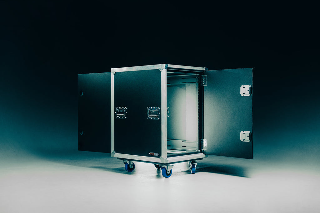 Gator EXPO Series 16U Slam Rack with Sliding Lids