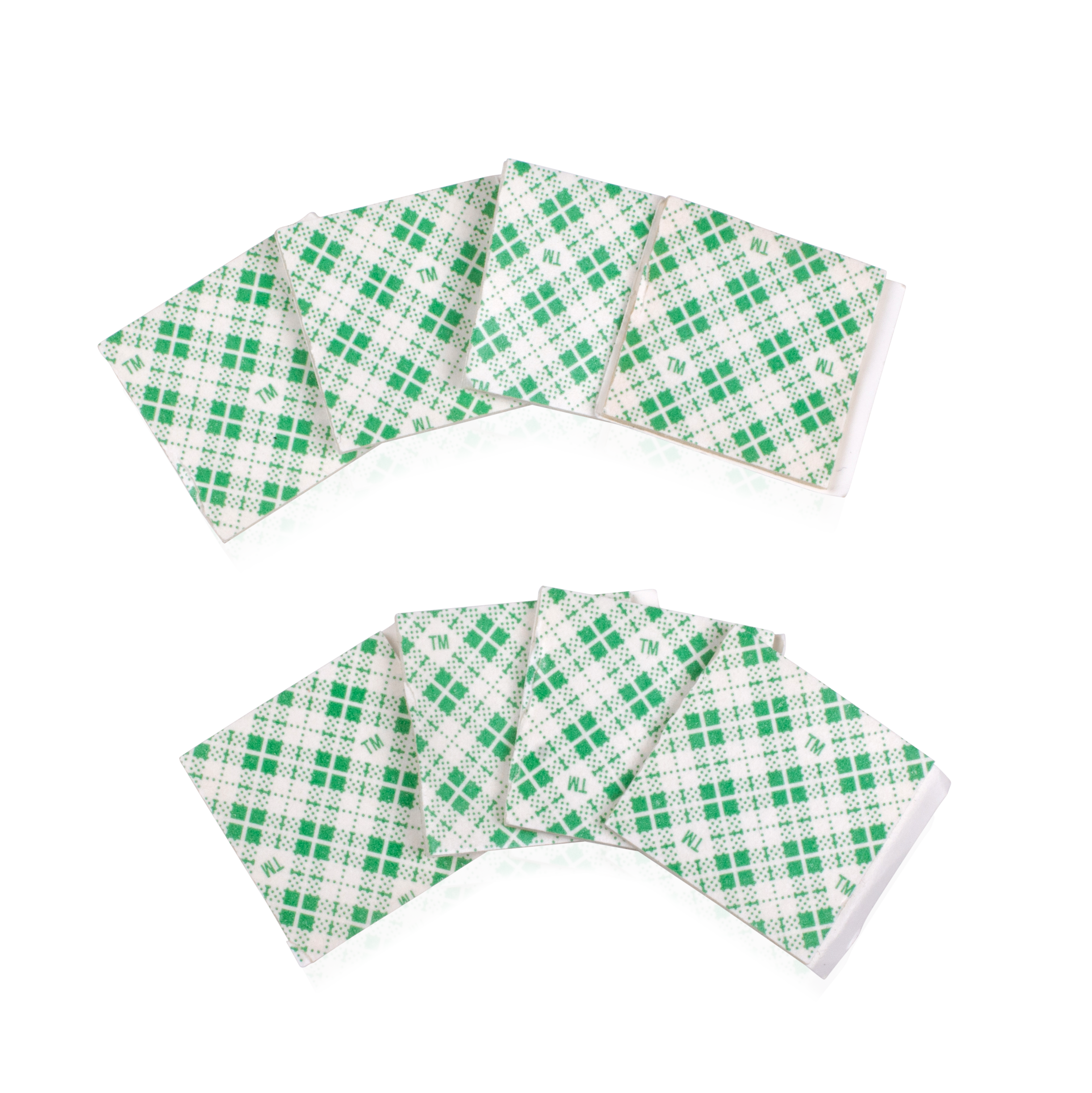 8 Mounting Squares for 2-Pack of Foam