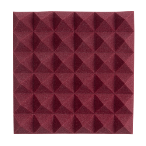 4 Pack of Burgundy 12x12
