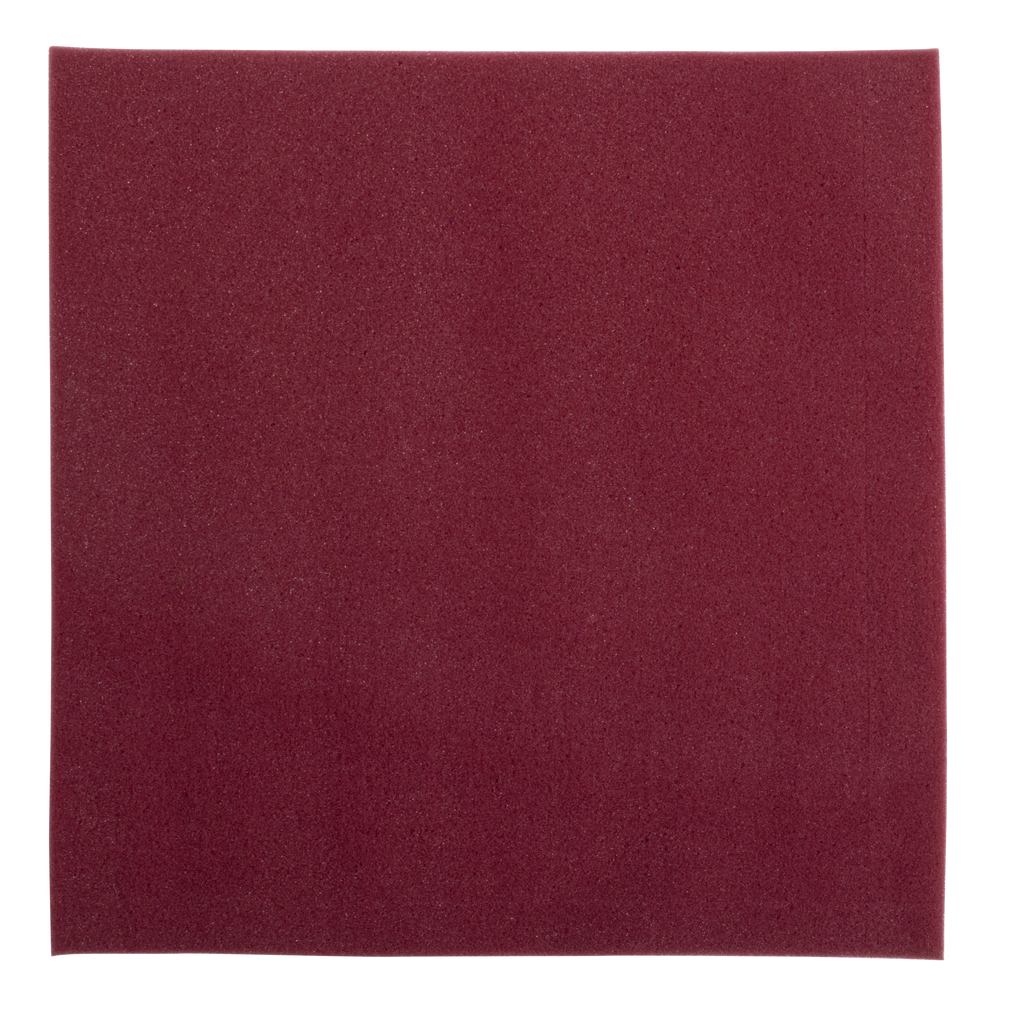4 Pack of Burgundy 12x12" Acoustic Pyramid Panel