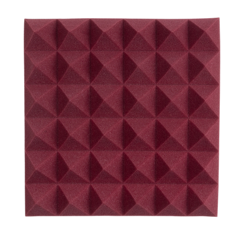 8 Pack of Burgundy 12x12