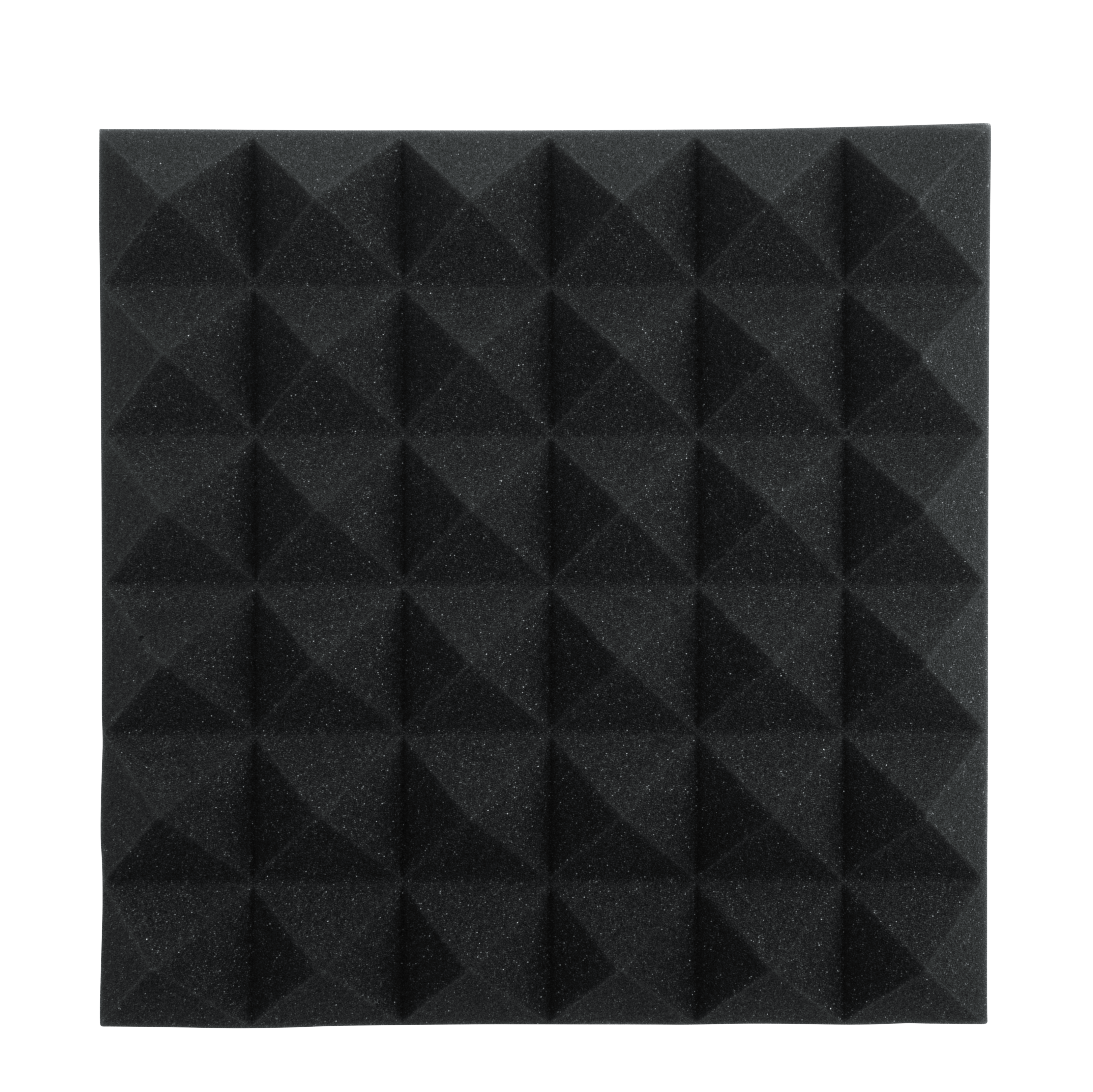 2 Pack of Charcoal 12x12" Acoustic Pyramid Panel