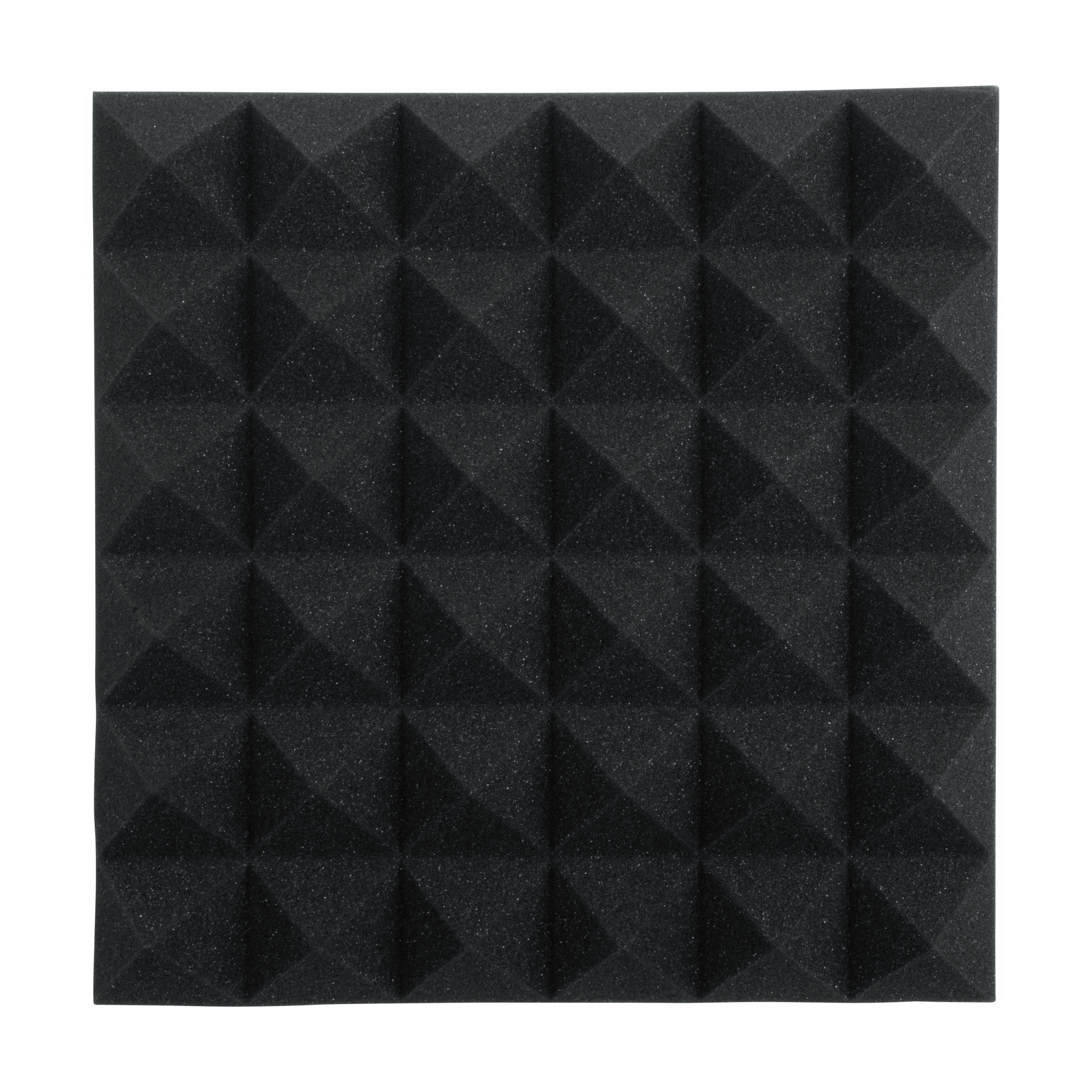 4 Pack of Charcoal 12x12" Acoustic Pyramid Panel