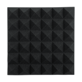 8 Pack of Charcoal 12x12" Acoustic Pyramid Panel