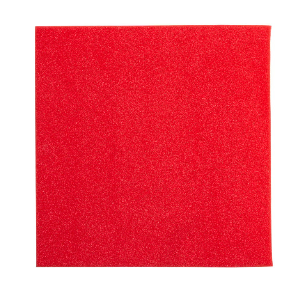 8 Pack of Red 12x12" Acoustic Pyramid Panel