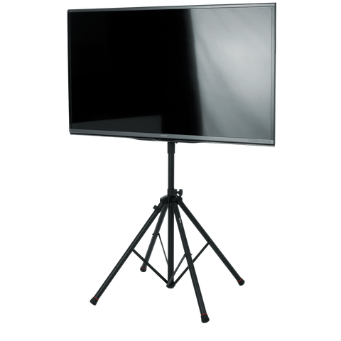 Piston-driven AV stand for displays up to 65 inch