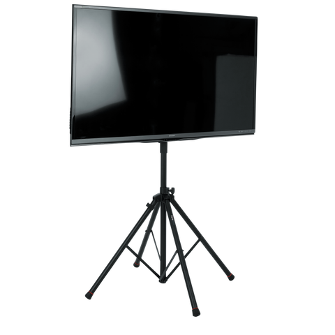 Piston-driven AV stand for displays up to 65 inch