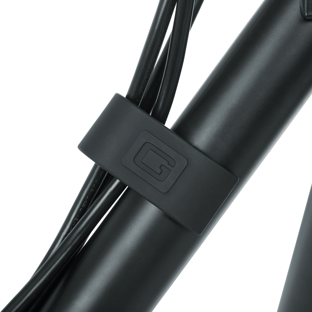 Piston-driven AV stand for displays up to 65 inch