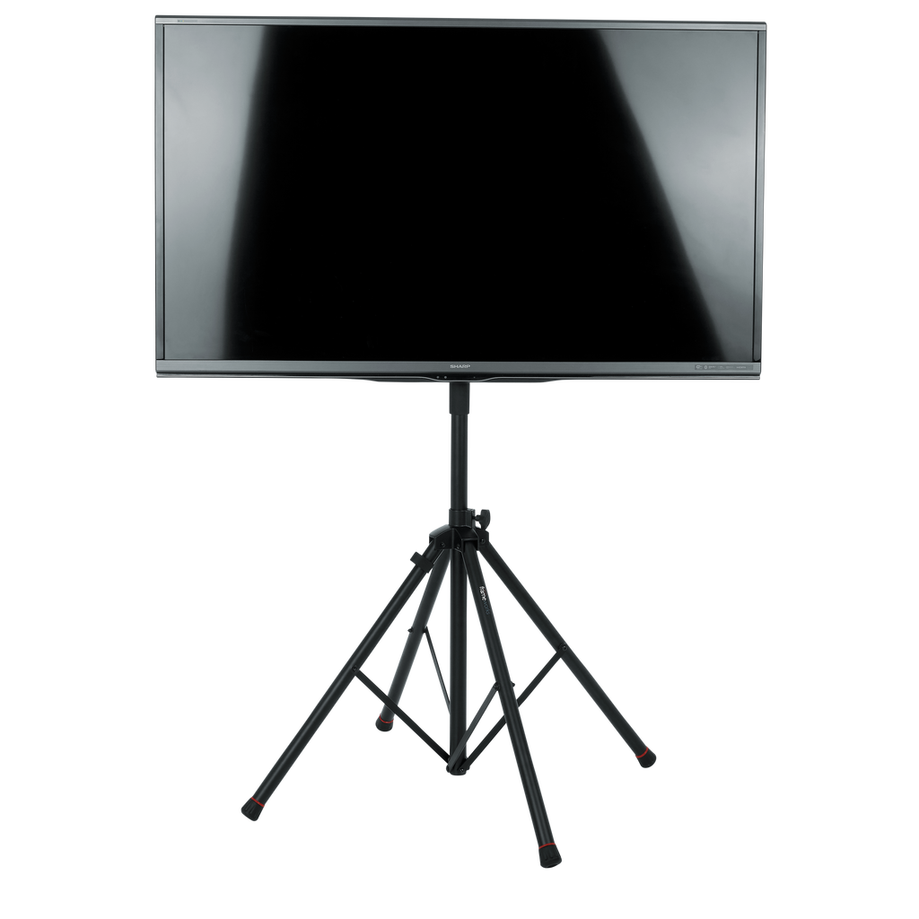 Piston-driven AV stand for displays up to 65 inch
