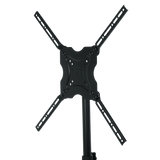 Piston-driven AV stand for displays up to 65 inch