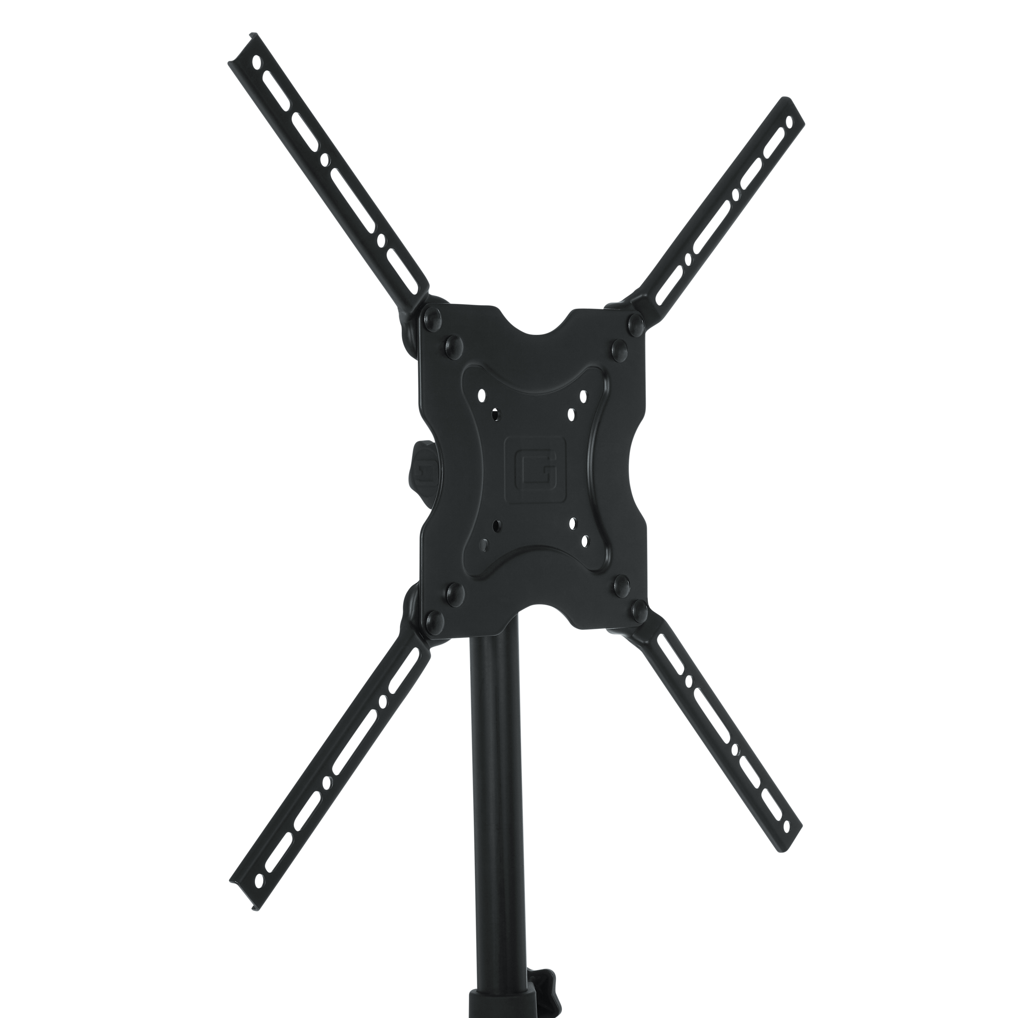 Piston-driven AV stand for displays up to 65 inch