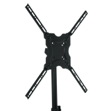 Piston-driven AV stand for displays up to 65 inch