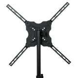 Piston-driven AV stand for displays up to 65 inch