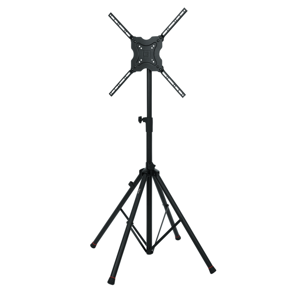 Piston-driven AV stand for displays up to 65 inch