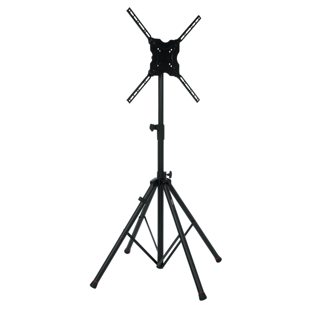 Piston-driven AV stand for displays up to 65 inch