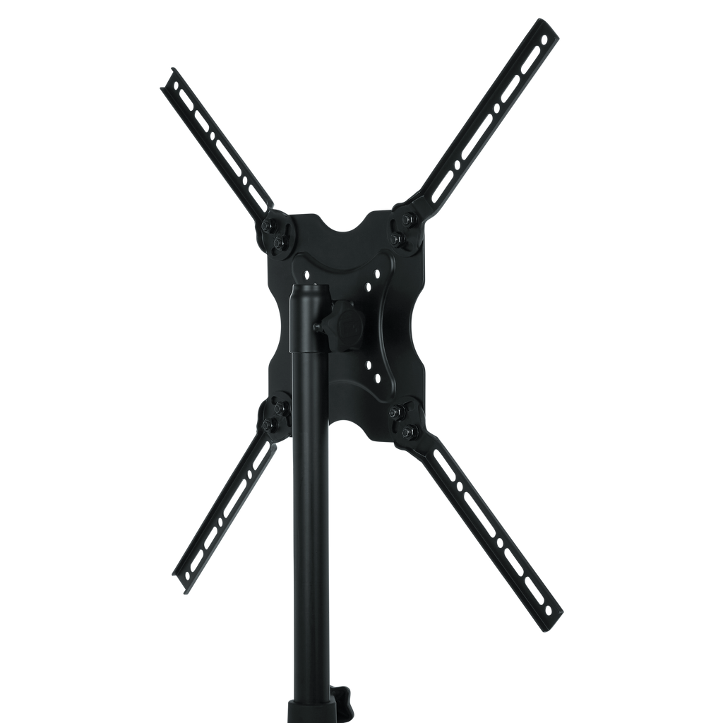 Piston-driven AV stand for displays up to 65 inch