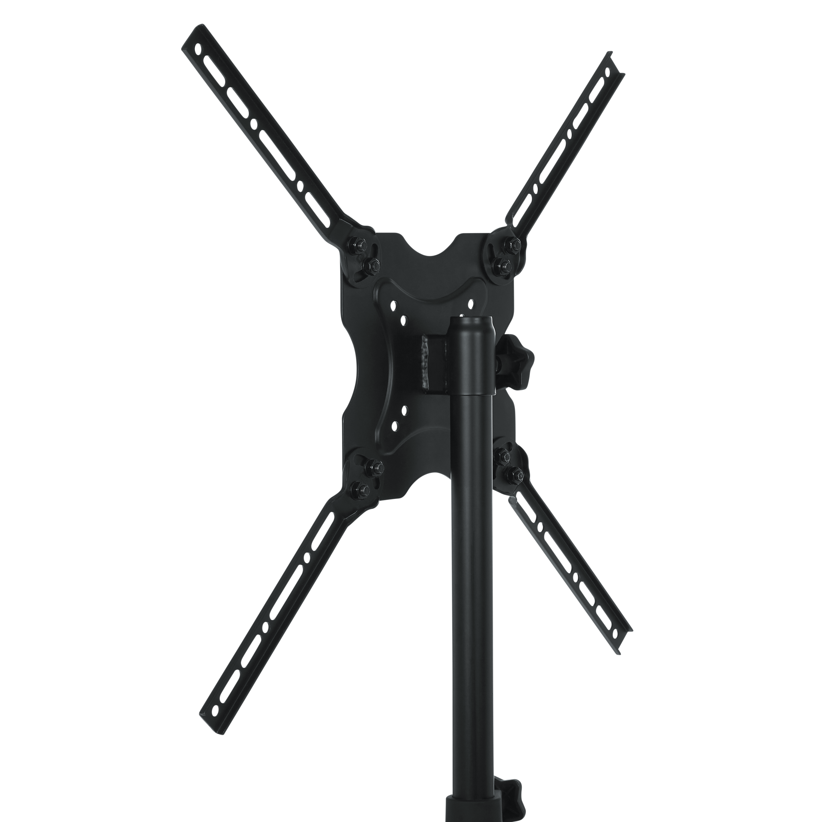 Piston-driven AV stand for displays up to 65 inch