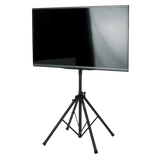 Piston-driven AV stand for displays up to 65 inch
