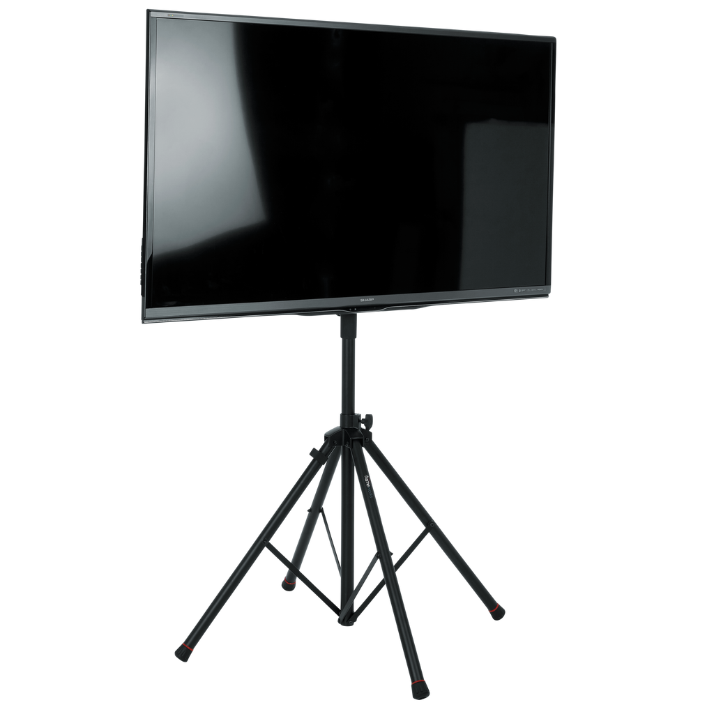 Piston-driven AV stand for displays up to 65 inch