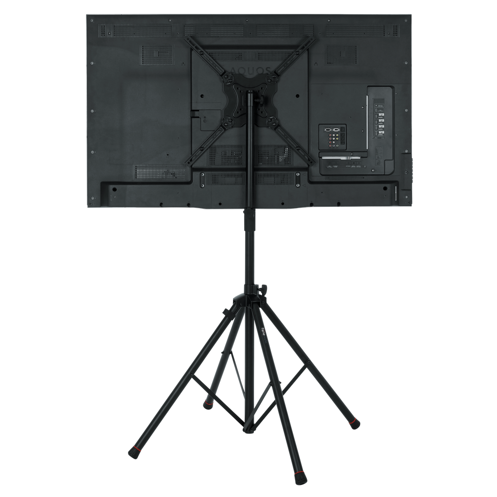 Piston-driven AV stand for displays up to 65 inch