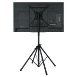 Piston-driven AV stand for displays up to 65 inch