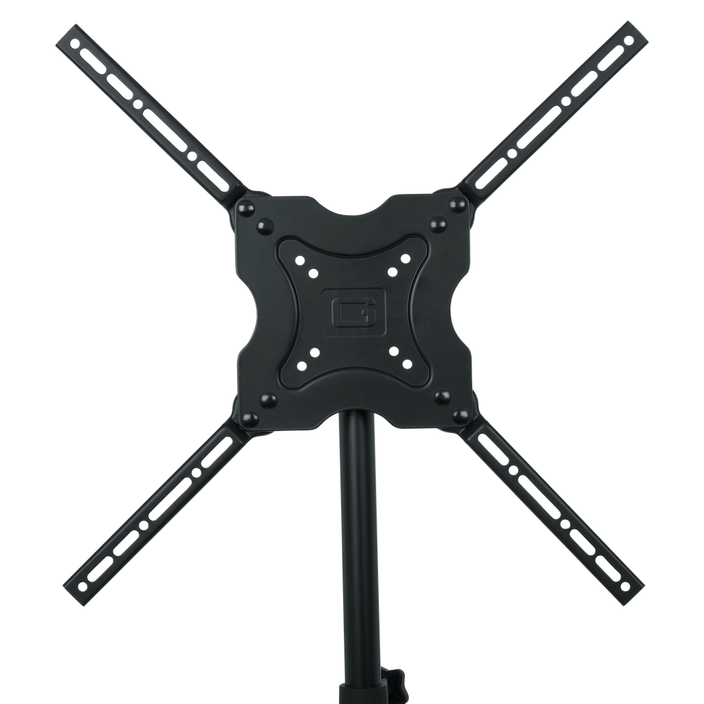 Piston-driven AV stand for displays up to 65 inch