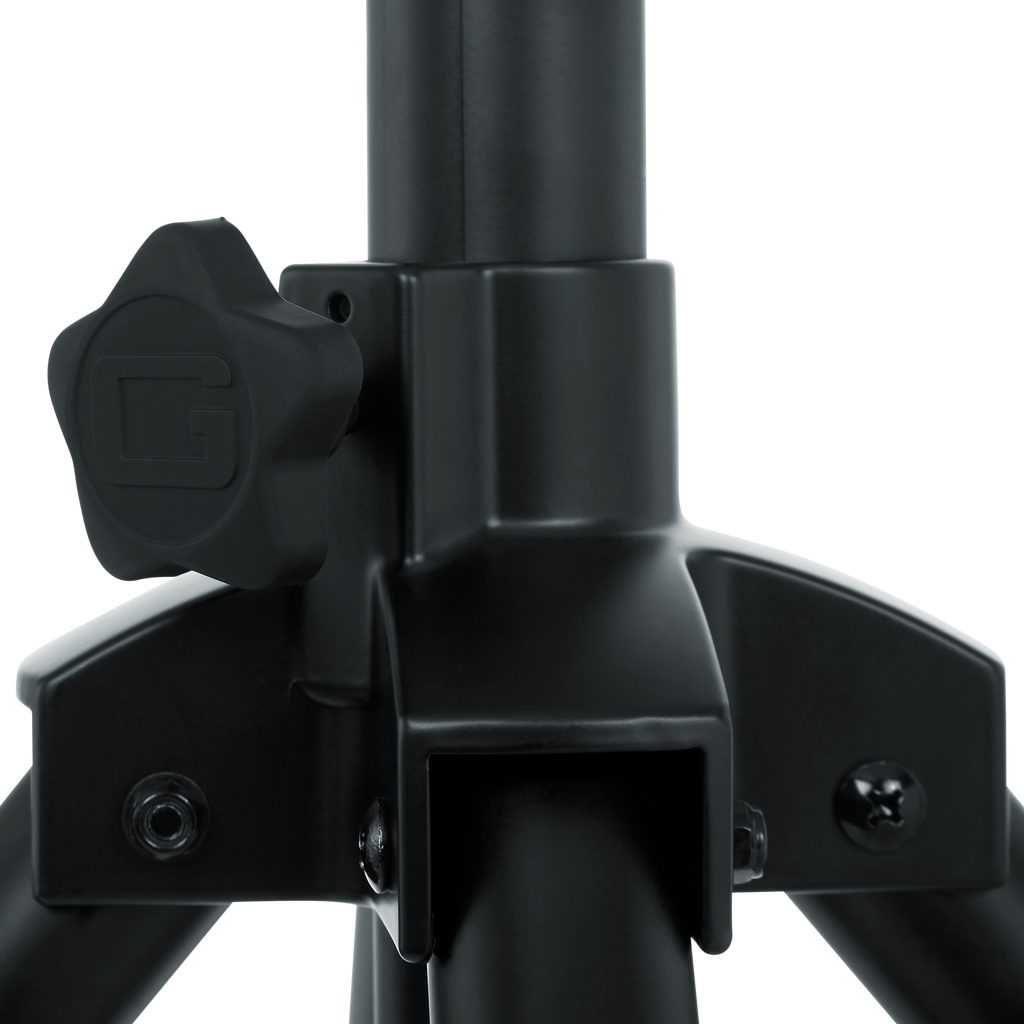 Piston-driven AV stand for displays up to 65 inch
