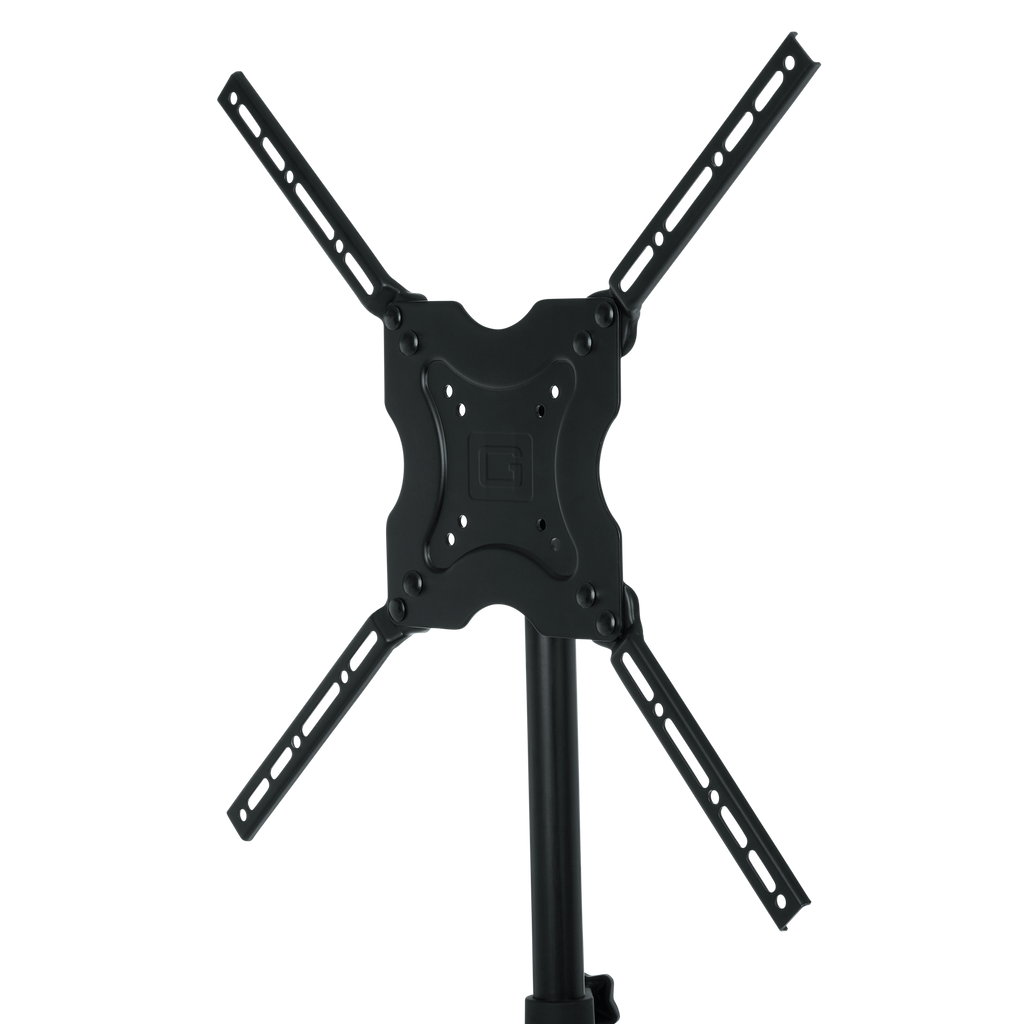 Piston-driven AV stand for displays up to 65 inch