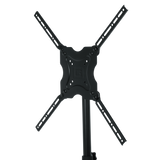 Piston-driven AV stand for displays up to 65 inch