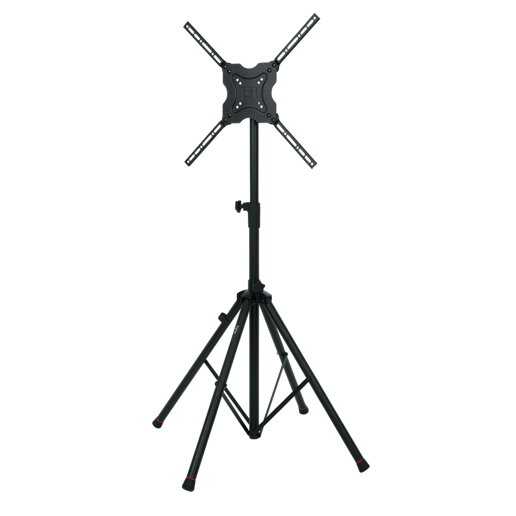 Piston-driven AV stand for displays up to 65 inch
