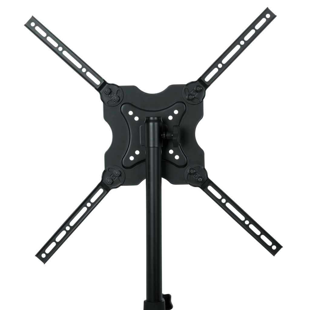 Piston-driven AV stand for displays up to 65 inch