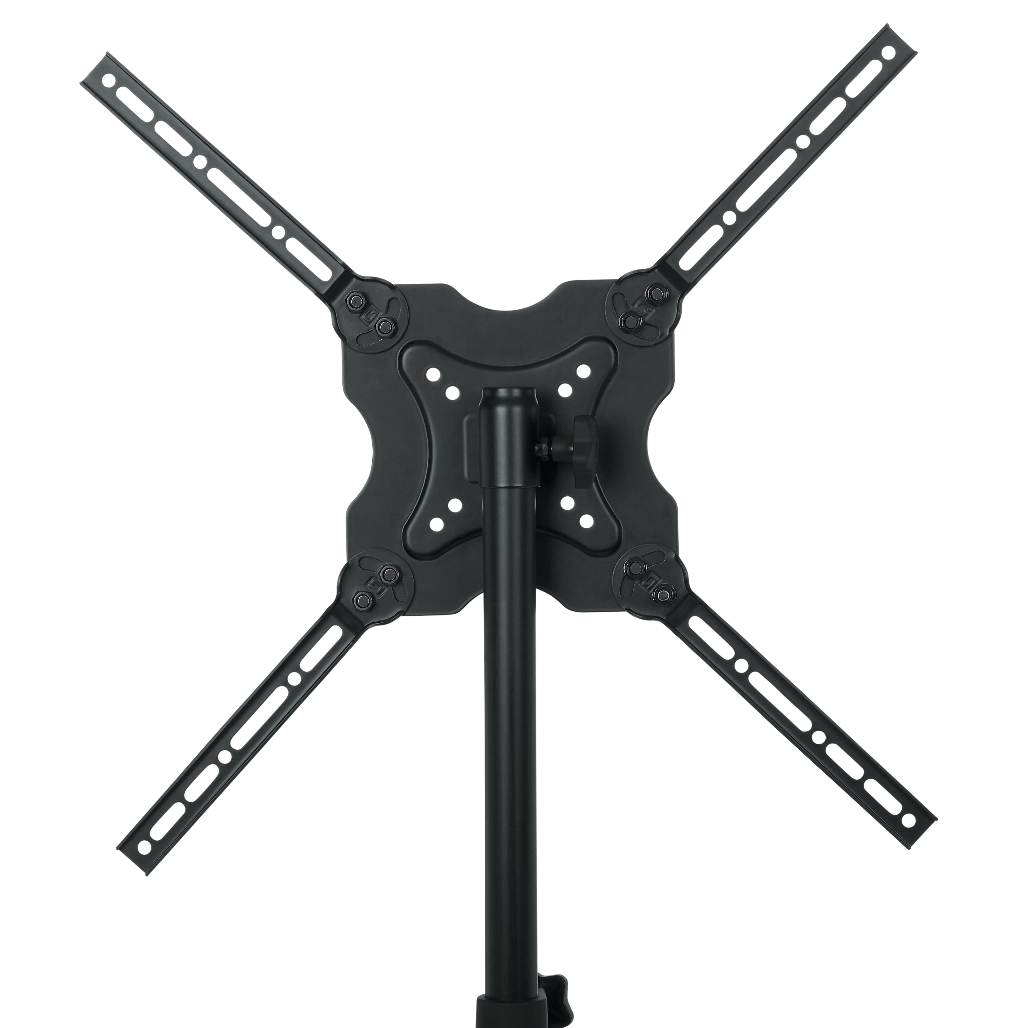 Piston-driven AV stand for displays up to 65 inch