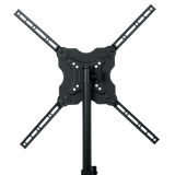Piston-driven AV stand for displays up to 65 inch