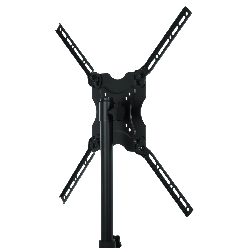 Piston-driven AV stand for displays up to 65 inch