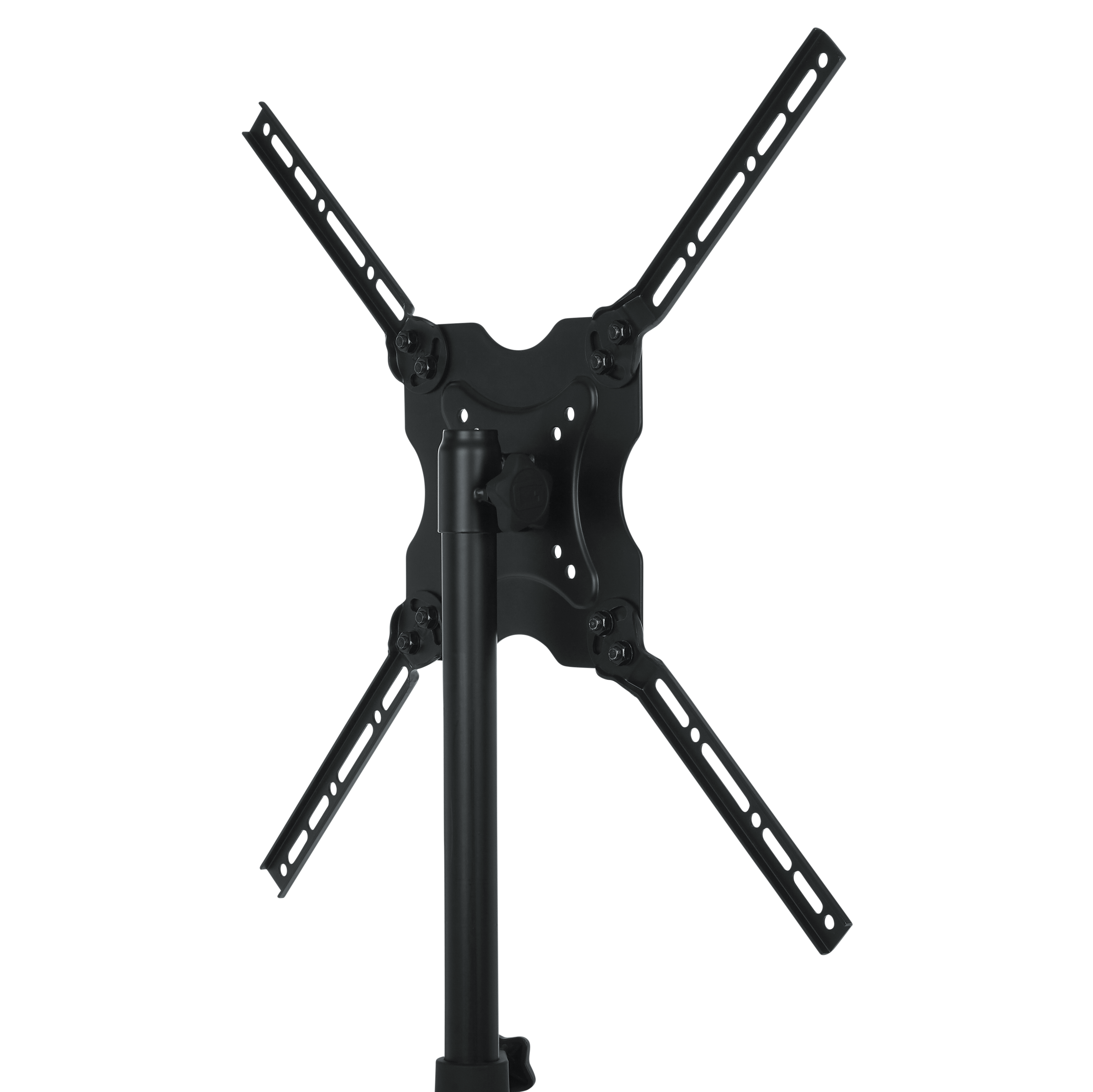 Piston-driven AV stand for displays up to 65 inch