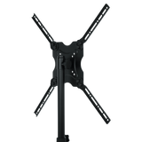 Piston-driven AV stand for displays up to 65 inch