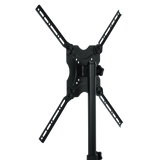 Piston-driven AV stand for displays up to 65 inch
