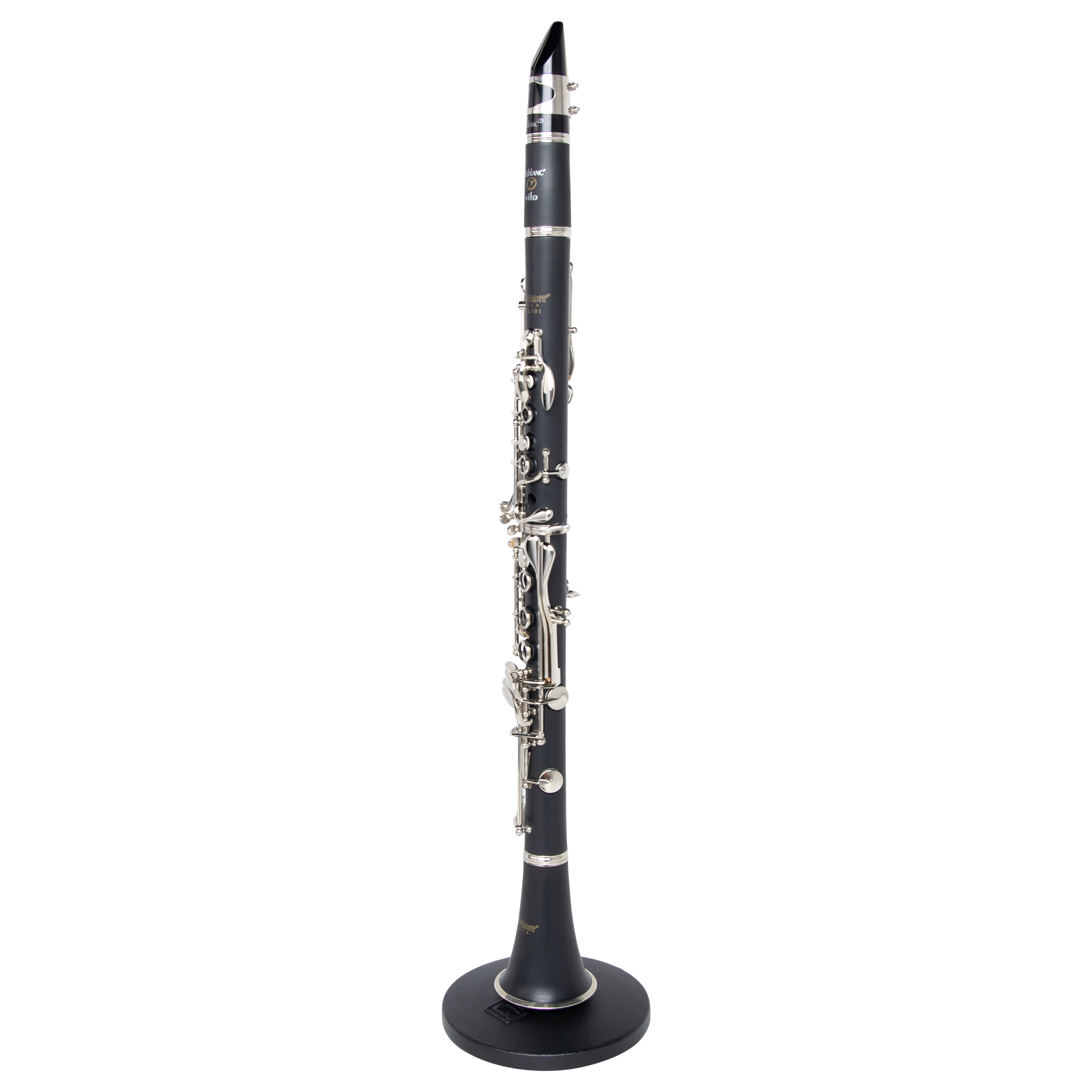 Weighted Round Base Stand for Clarinet or Flute