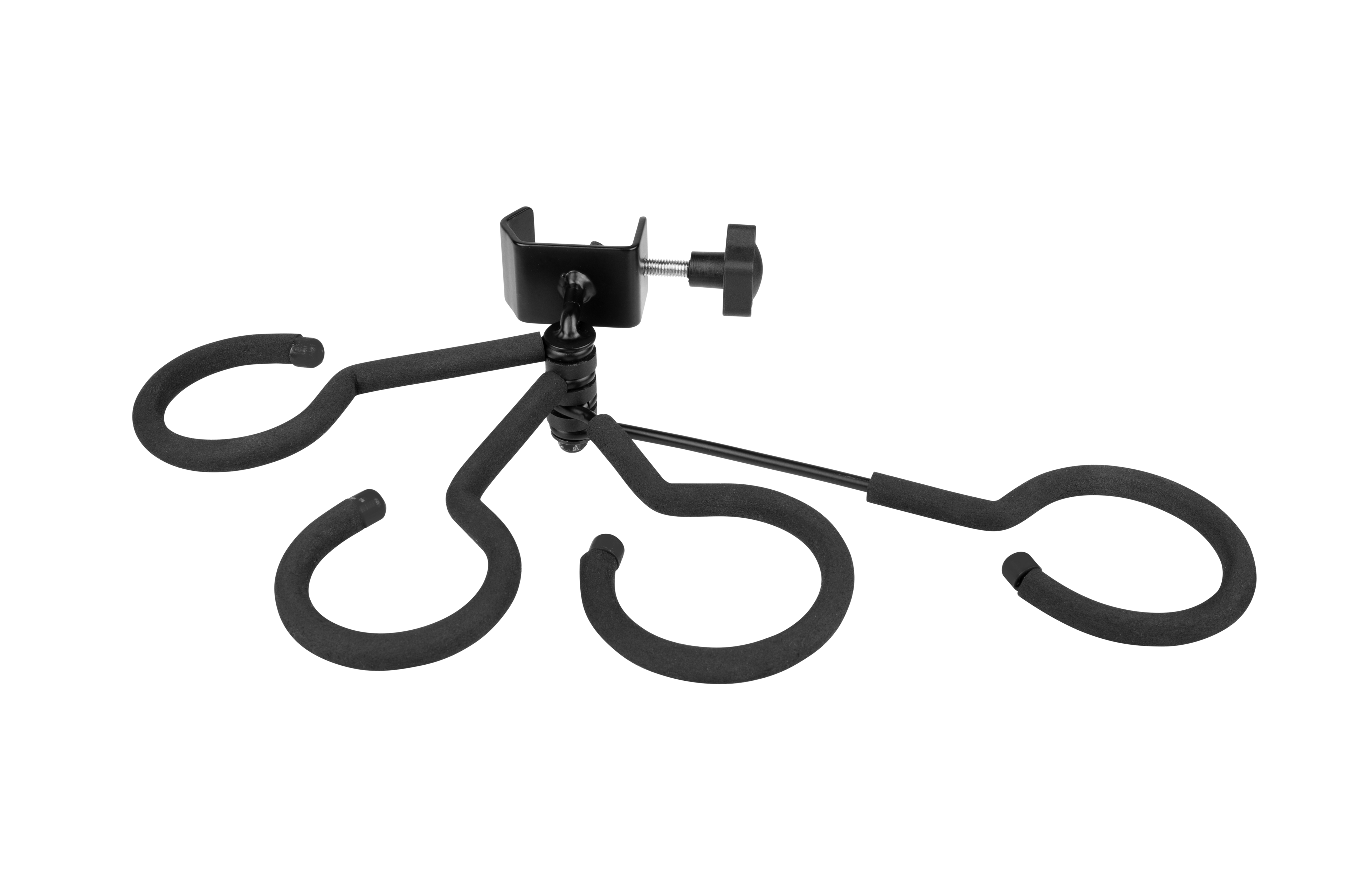 Stand-Clamping Rest for 4 Horn Mutes