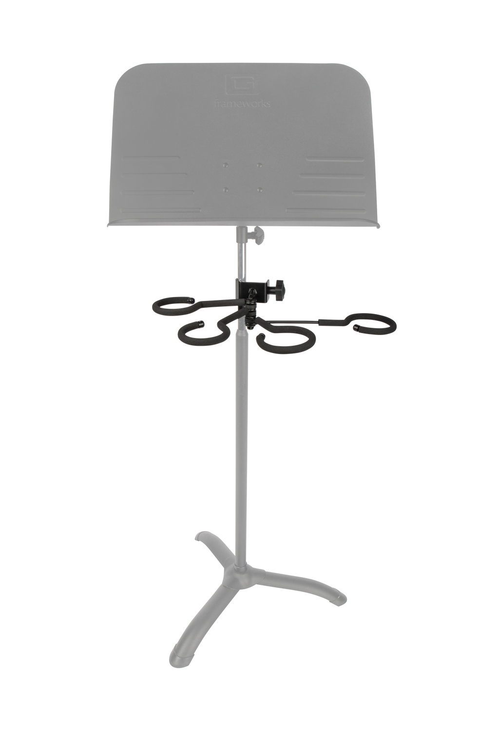 Stand-Clamping Rest for 4 Horn Mutes