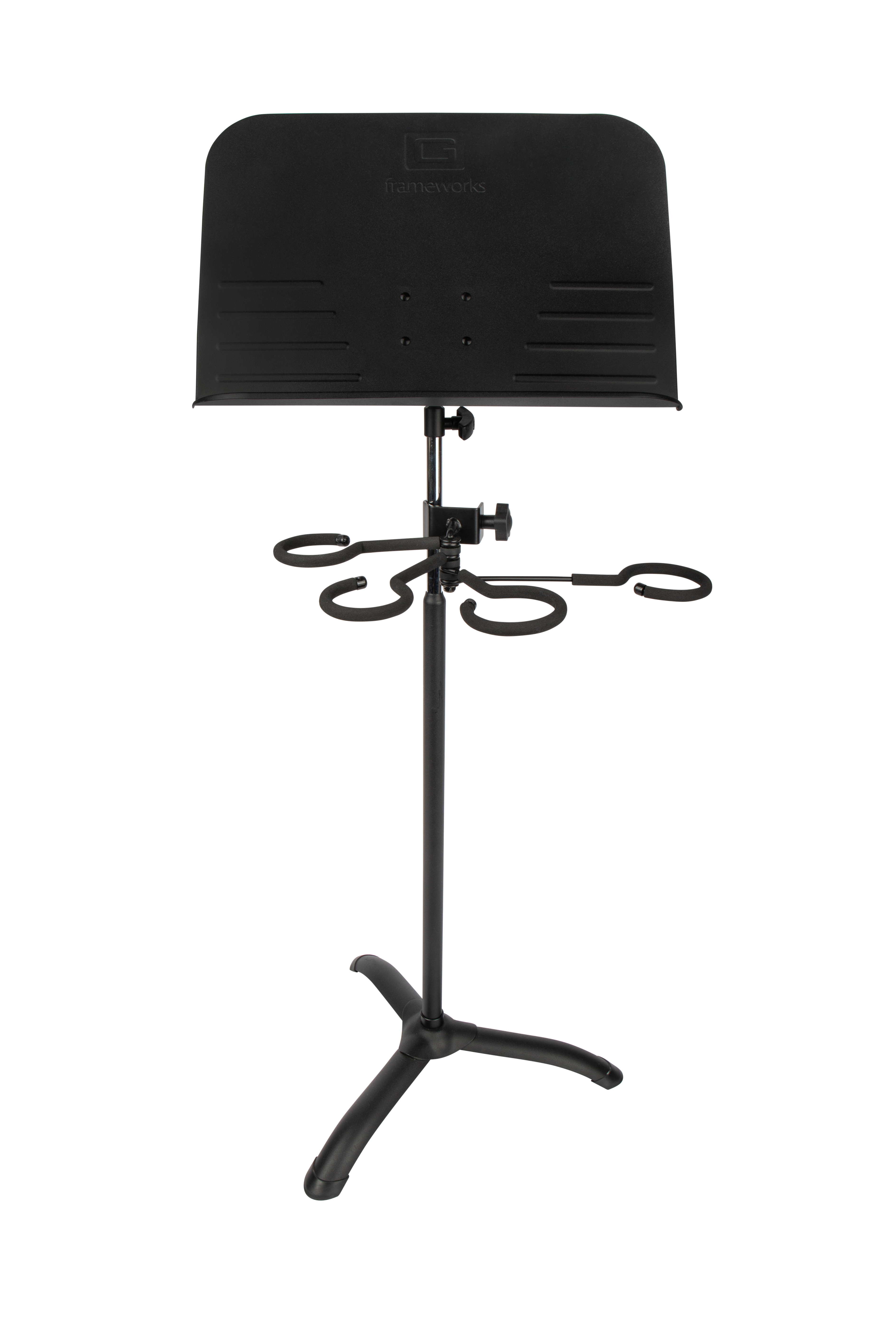 Stand-Clamping Rest for 4 Horn Mutes