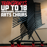 Gator Frameworks Performing Arts Chair Cart