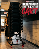 Gator Frameworks Performing Arts Chair Cart