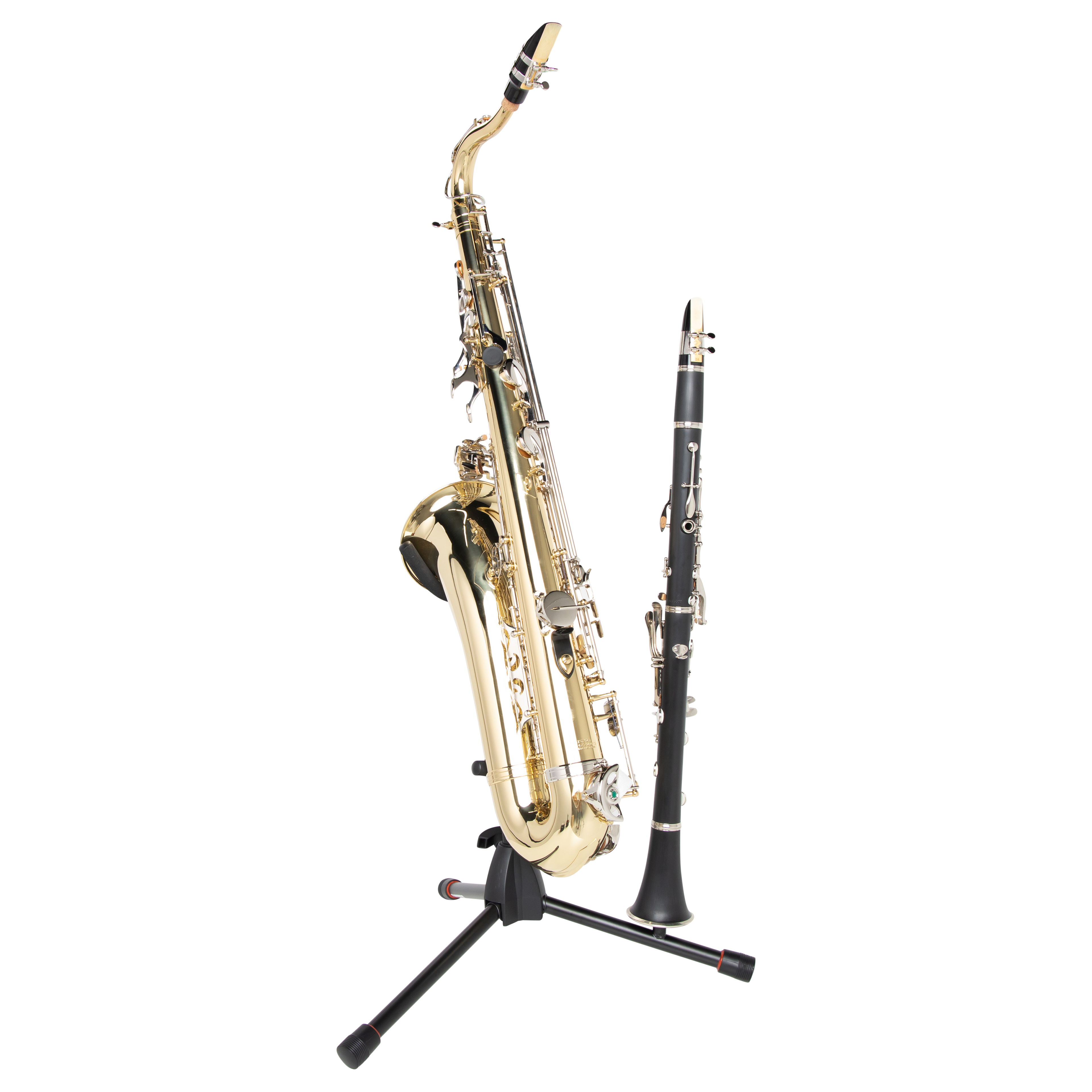 Tripod Stand for Alto/Tenor Sax with Flute Peg
